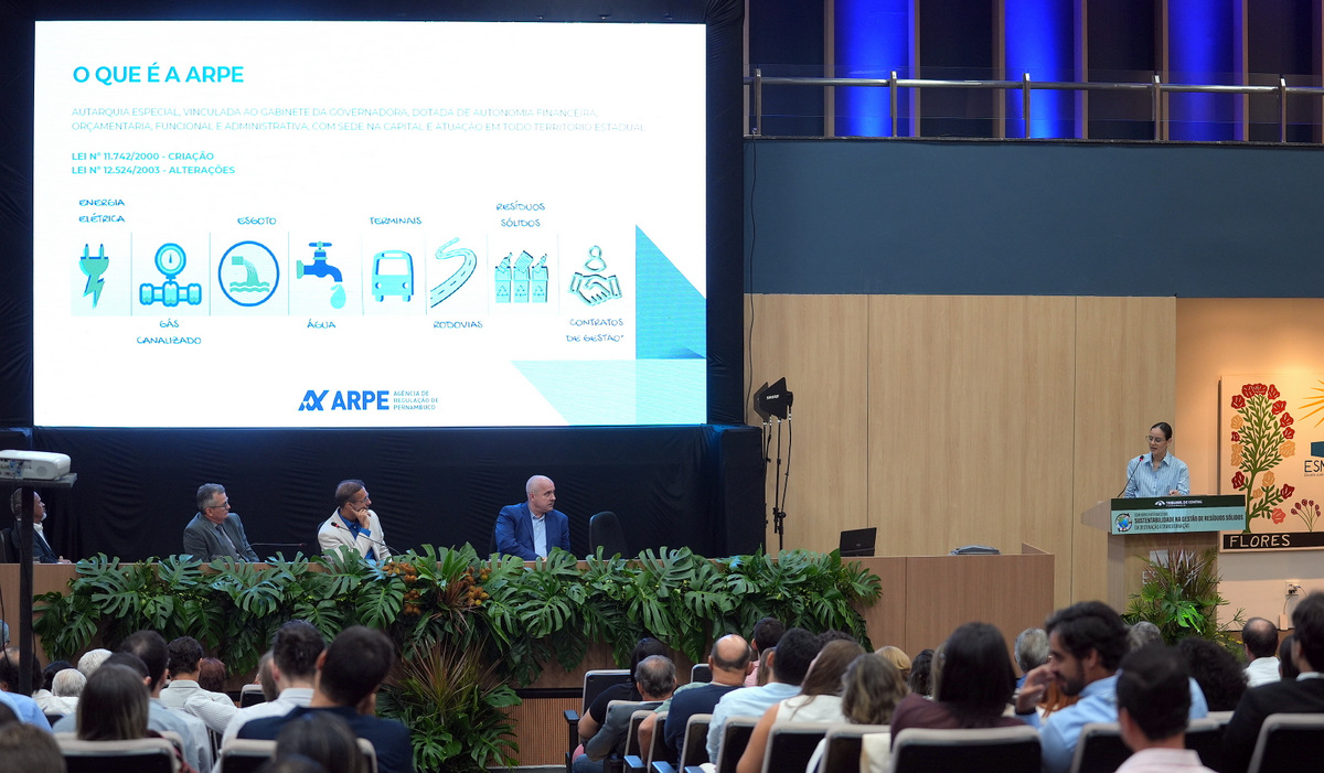 Arpe participa de Seminário Internacional sobre Sustentabilidade na Gestão de Resíduos Sólidos
