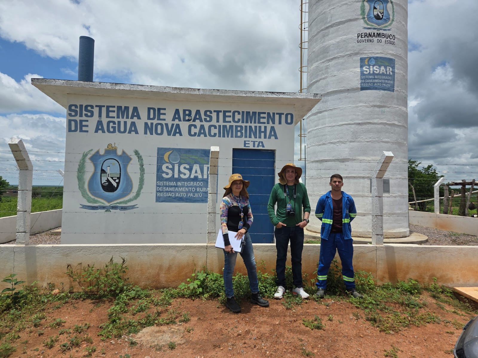 Arpe inicia Ciclo de Diagnóstico nos Sistemas de Saneamento Rural do Alto Pajeú